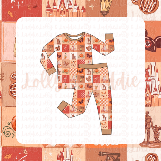 Pumpkins & Pixie Dust - Kid (Pant Set) (READY-TO-SHIP)