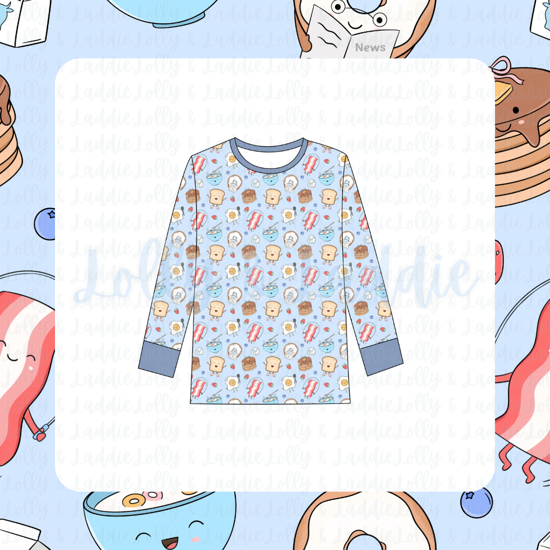 Wakey, Wakey - Adult (Pajama Top) (READY-TO-SHIP)