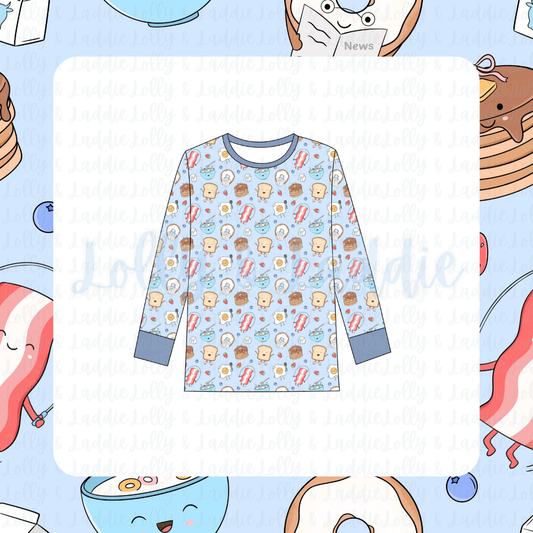 Wakey, Wakey - Adult (Pajama Top) (READY-TO-SHIP)