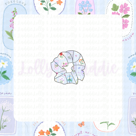 In Full Bloom - Adult Scrunchie (READY-TO-SHIP)