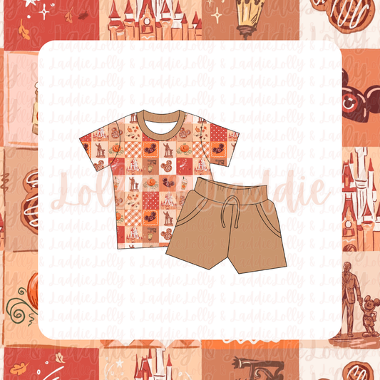 Pumpkins & Pixie Dust - Kid (Short Sleeve Play Set) (READY-TO-SHIP)