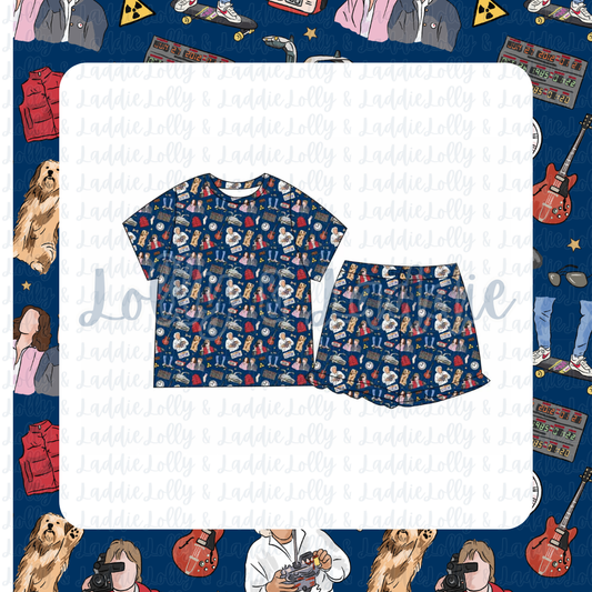 Retro Rewind - Women's Shorts Set (READY-TO-SHIP)