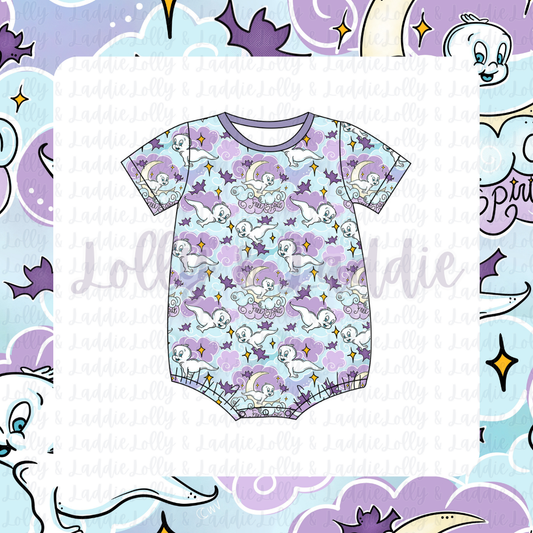 Little Spirit Club - T-Shirt Romper (READY-TO-SHIP)