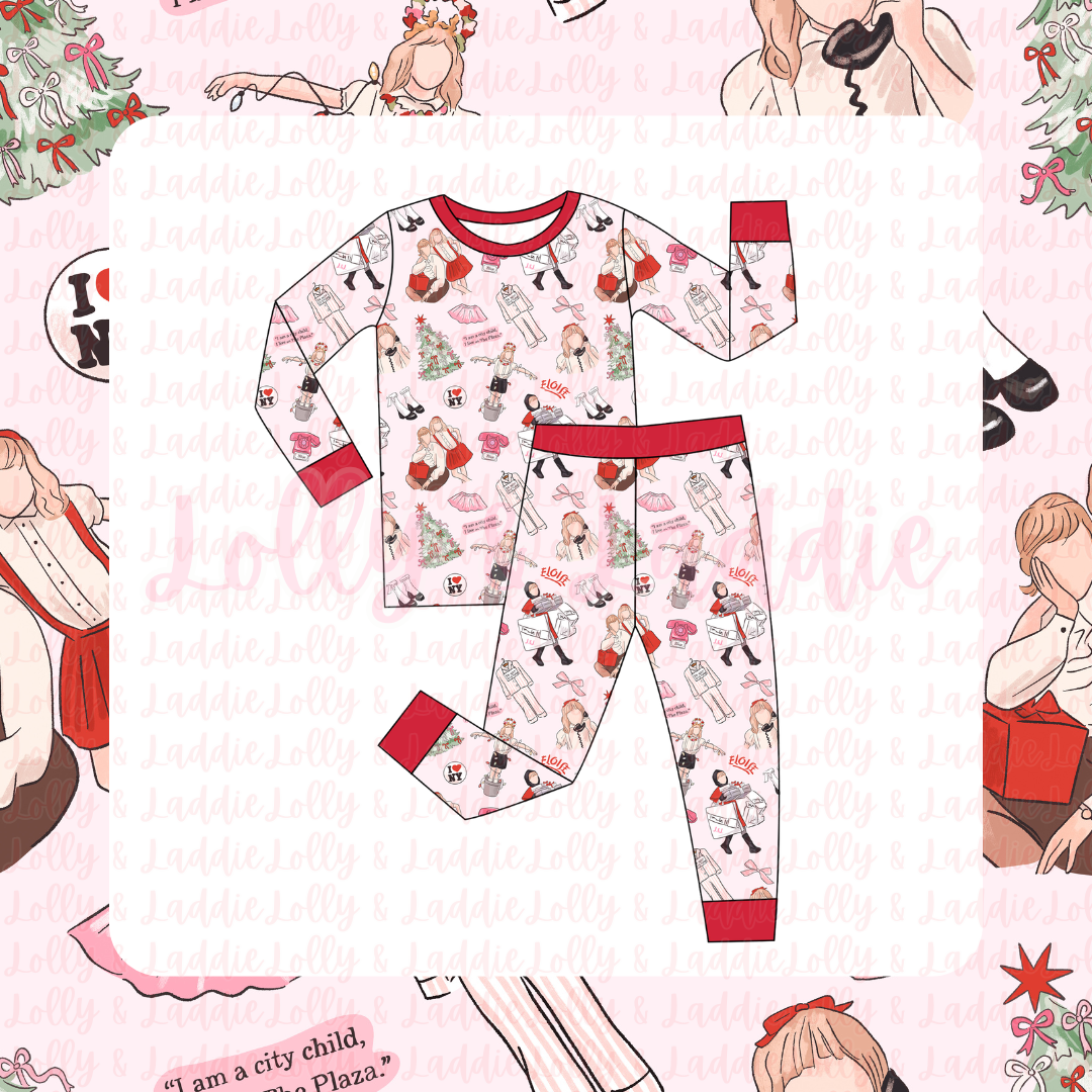 Christmas At The Plaza - Kid (Pant Set) (PRE-ORDER)