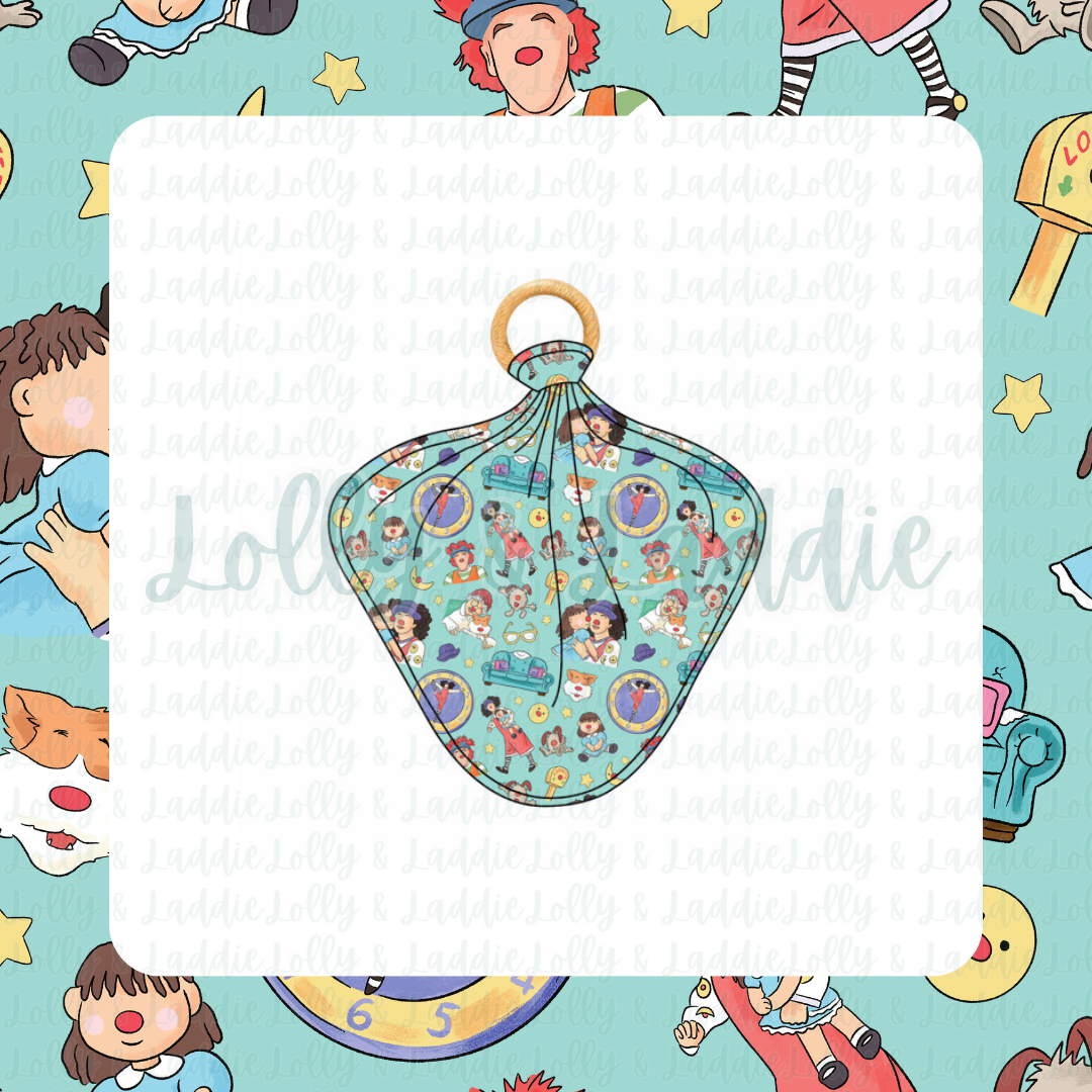 Ten Second Tidy - Lovey with Removable Wooden Teething Ring (PRE-ORDER)