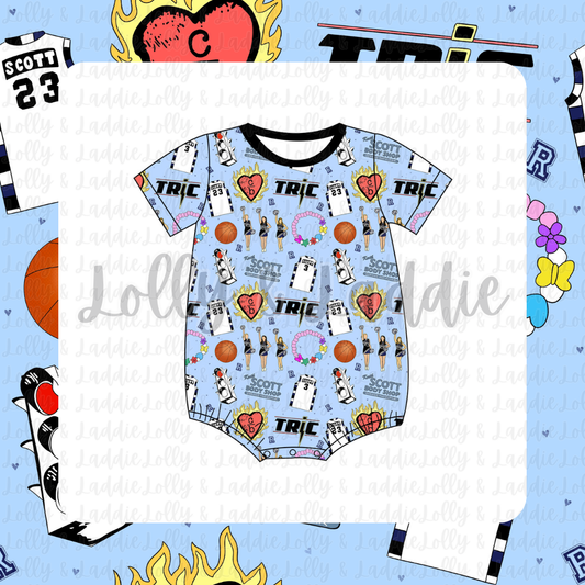 There's Only OTH (Blue) - T-Shirt Romper (PRE-ORDER)