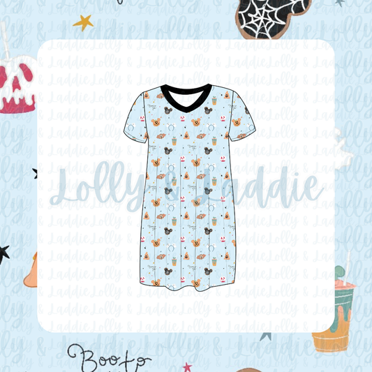 Spooky Ever After - Women’s Sleep Dress (READY-TO-SHIP)