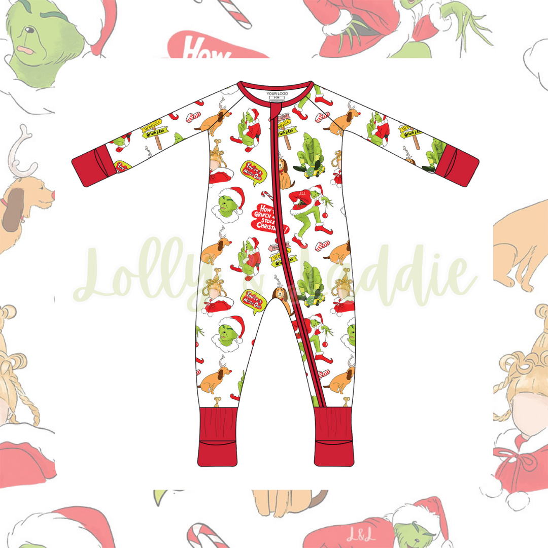 You’re A Mean One - Sleeper (READY-TO-SHIP)