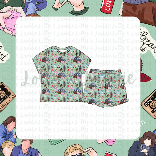 Rebel Morning - Women's Shorts Set (READY-TO-SHIP)
