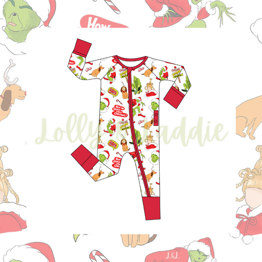 You’re A Mean One - Medically Adaptive Sleeper (READY-TO-SHIP)