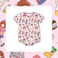 B Stands For Beatrice - T-Shirt Romper (PRE-ORDER)