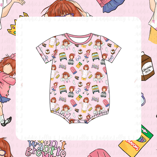 B Stands For Beatrice - T-Shirt Romper (PRE-ORDER)
