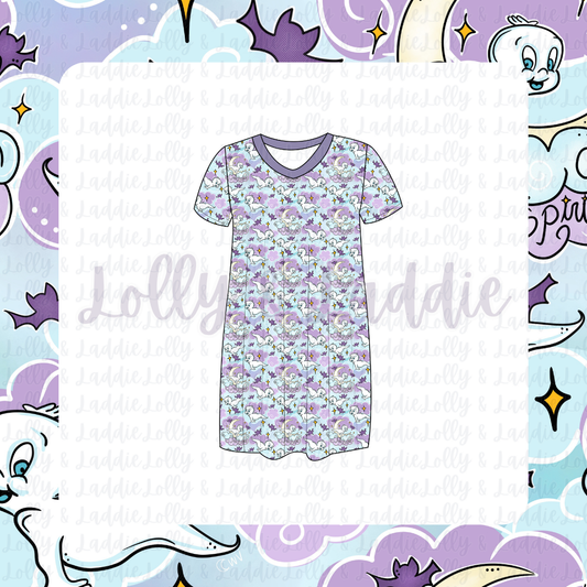 Little Spirit Club - Women’s Sleep Dress (READY-TO-SHIP)