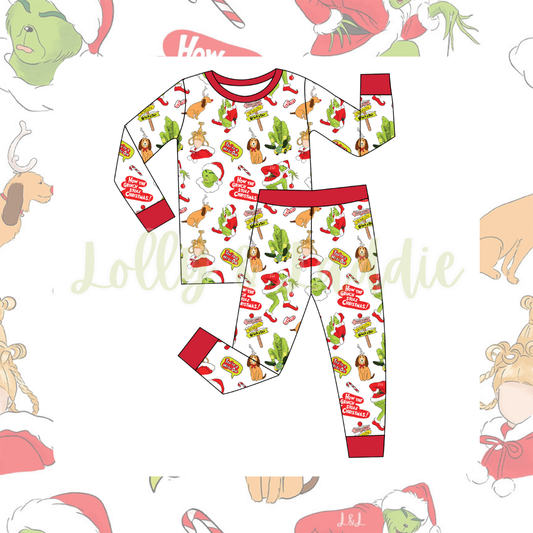 You’re A Mean One - Kid (Pant Set) (PRE-ORDER)