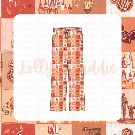 Pumpkins & Pixie Dust - Adult (Lounge Pants) (READY-TO-SHIP)