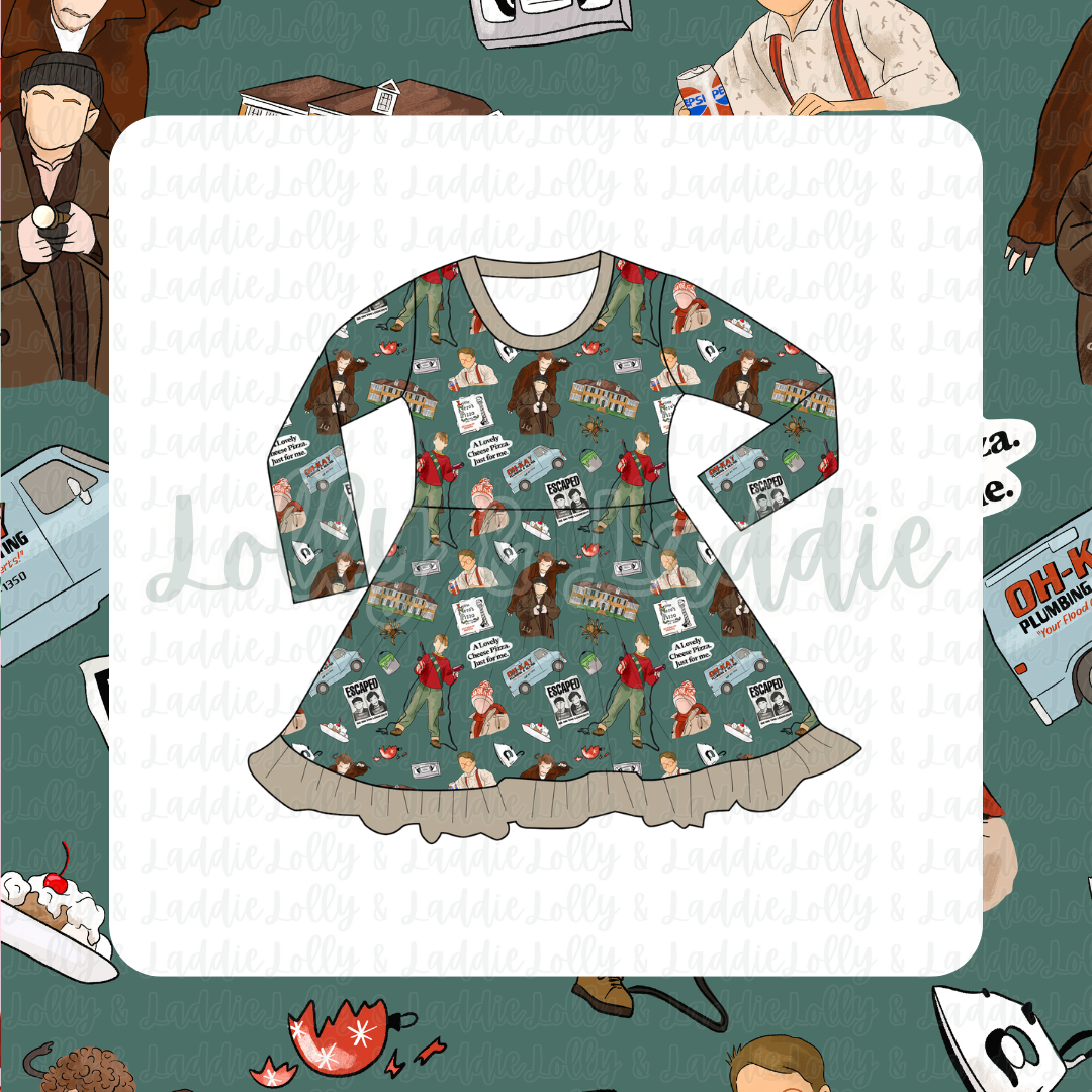 Ya Filthy Animal - Long Sleeve Twirl Dress (PRE-ORDER)