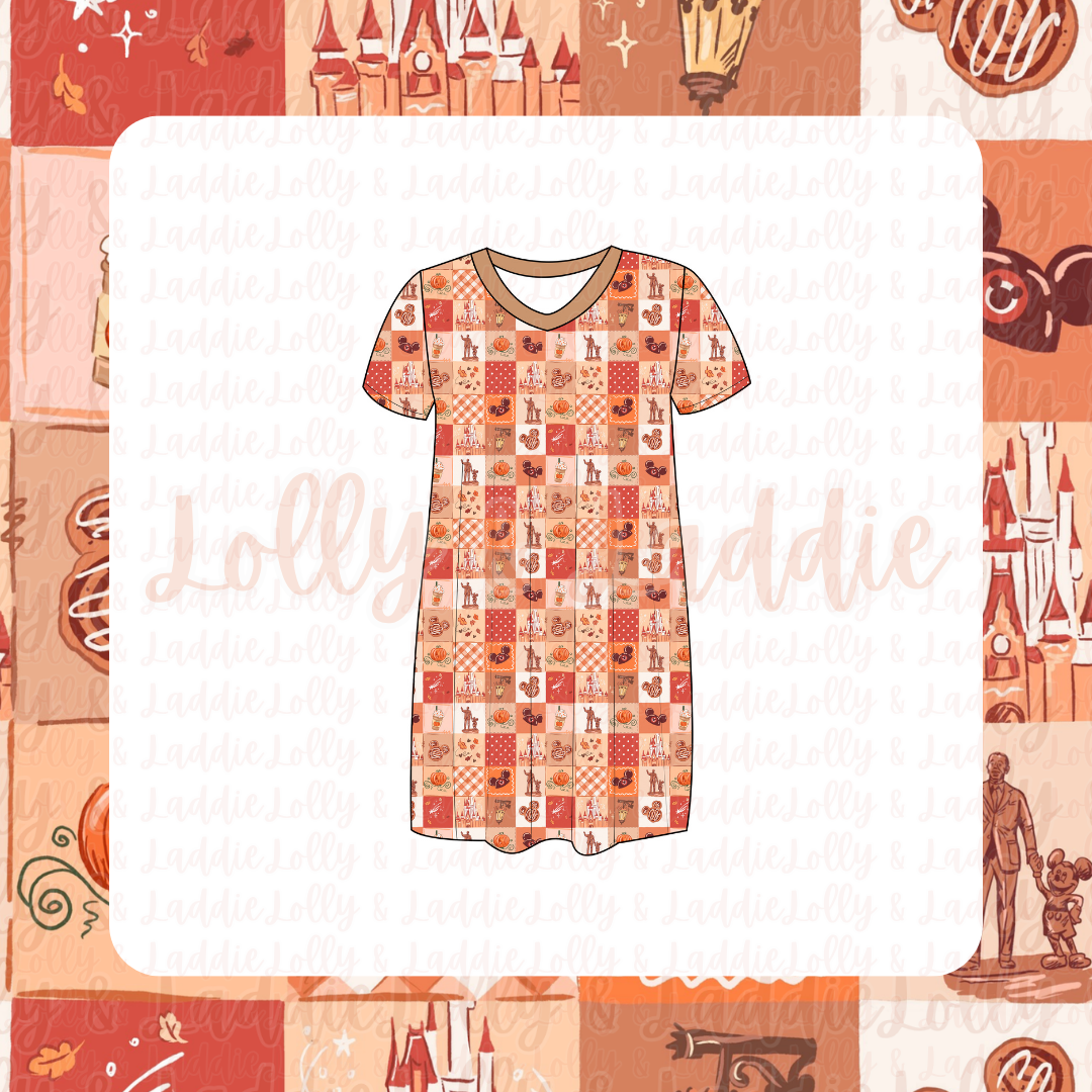 Pumpkins & Pixie Dust - Women’s Sleep Dress (PRE-ORDER)