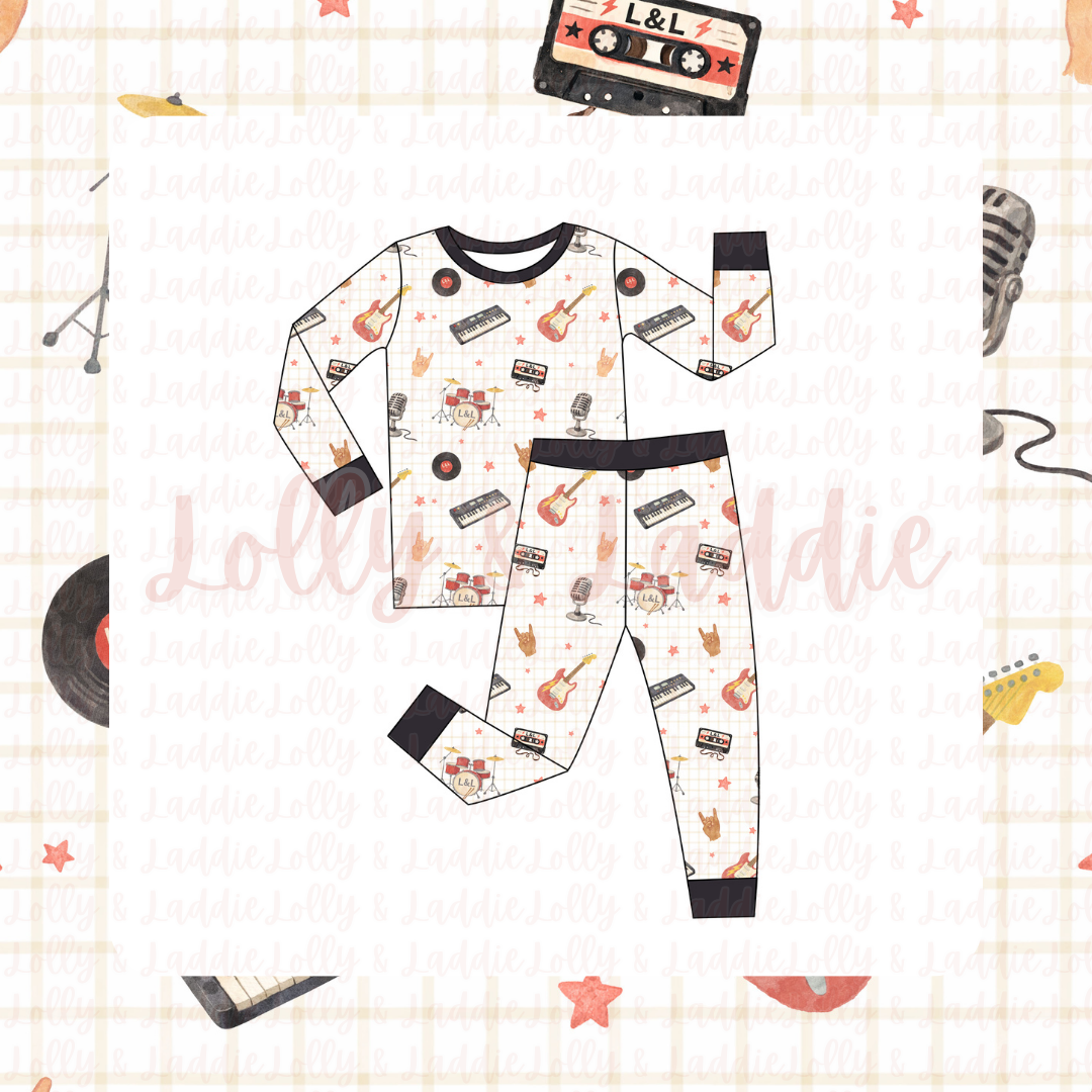 Jam Session - Kid (Pant Set) (READY-TO-SHIP)