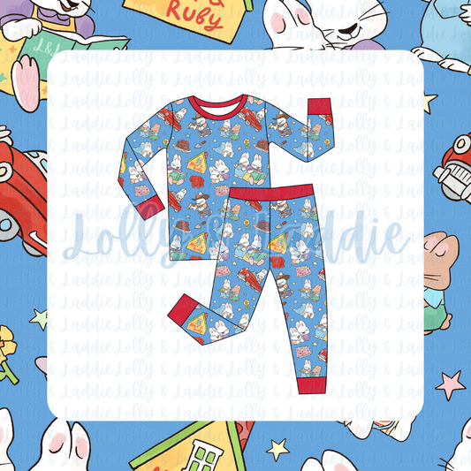 Bunny Business - Kid (Pant Set) (PRE-ORDER)