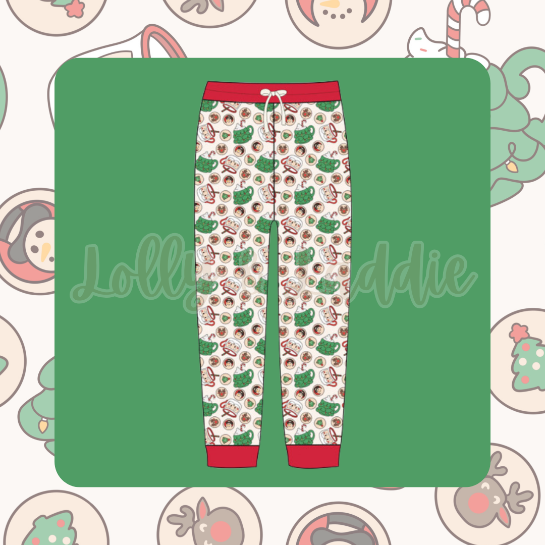 Cookies & Cheers - Adult (Jogger Pants) (READY-TO-SHIP)