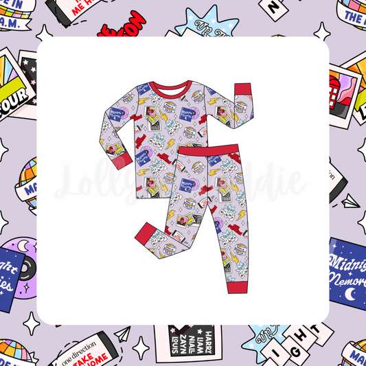 Midnight Memories - Kid (Pant Set) (READY-TO-SHIP)