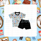 All In The Family - Kid (Short Sleeve Play Set) (READY-TO-SHIP)