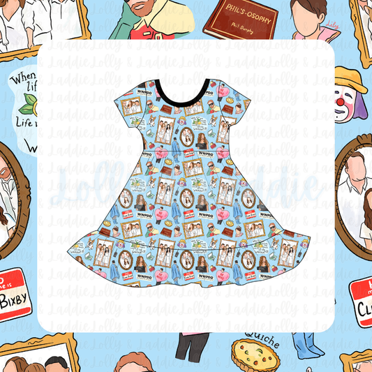 All In The Family - Twirl Dress (READY-TO-SHIP)