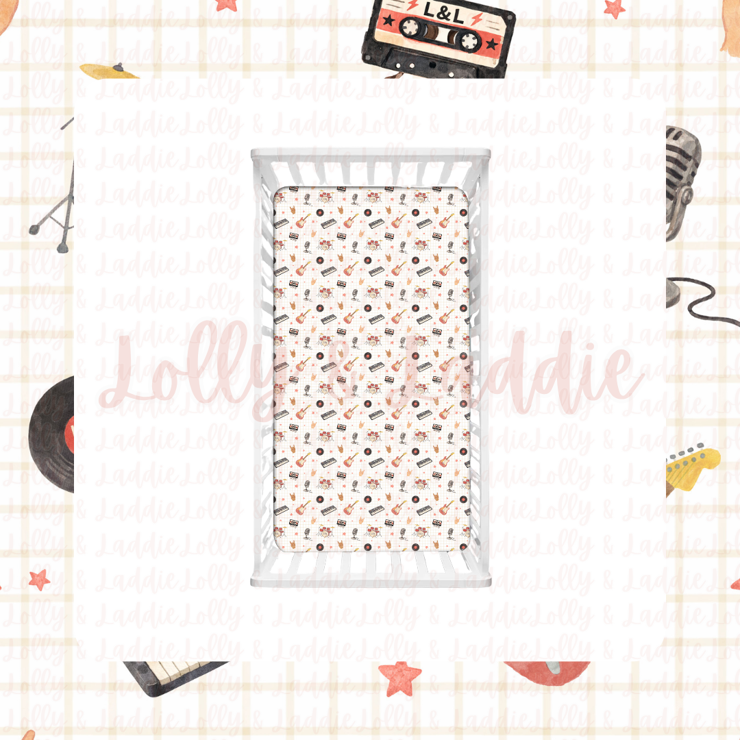 Jam Session - Fitted Sheet (READY-TO-SHIP)
