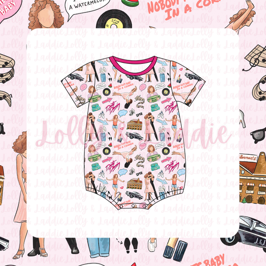 Time Of My Life - T-Shirt Romper (READY-TO-SHIP)