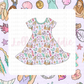 Starfish Secrets - Twirl Dress (READY-TO-SHIP)