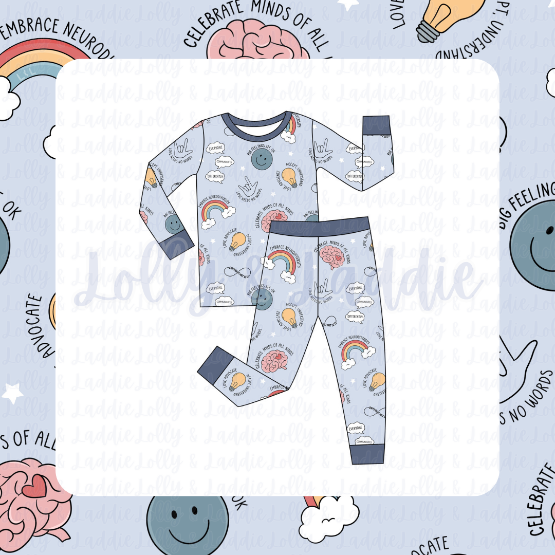 Minds Of All Kinds - Kid (Pant Set) (READY-TO-SHIP)