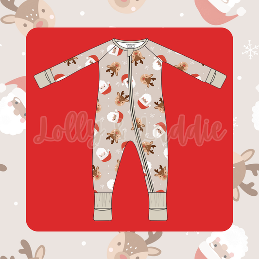 Santa Baby - Sleeper (READY-TO-SHIP)