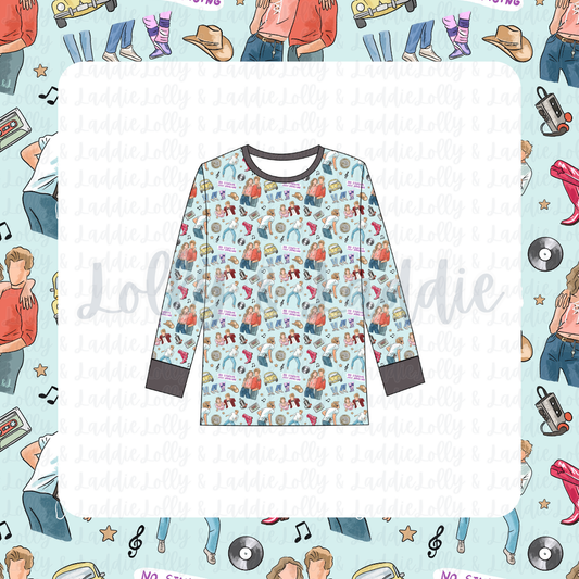 Cut Loose - Adult (Long-Sleeve Pajama Top) (READY-TO-SHIP)
