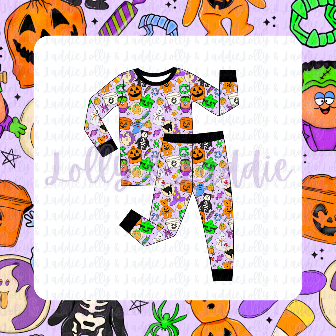 Halloween Time Capsule - Kid (Pant Set) (PRE-ORDER)