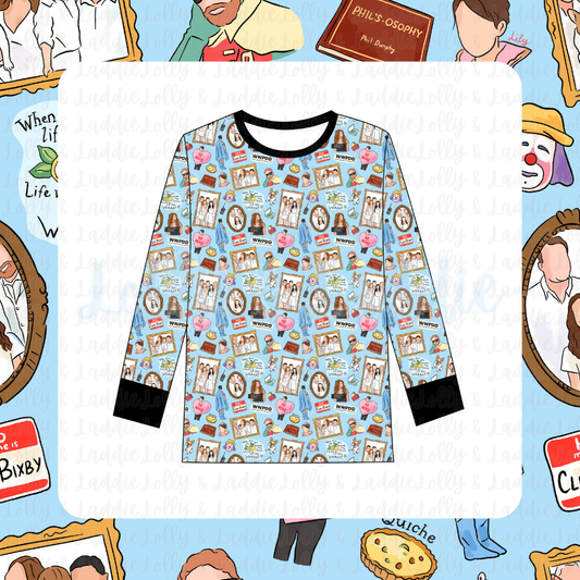 All In The Family - Adult (Pajama Top) (READY-TO-SHIP)