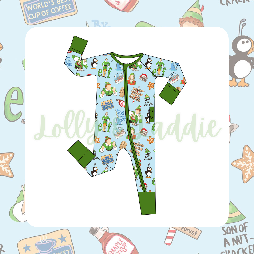 Cotton-Headed Ninny Muggins - Medically Adaptive Sleeper (READY-TO-SHIP)