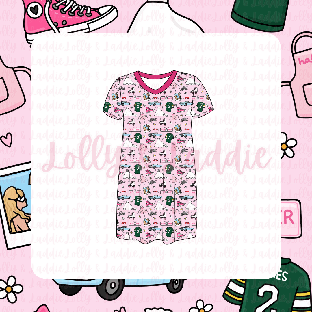 Princeton Girl 818 - Women’s Sleep Dress (READY-TO-SHIP)