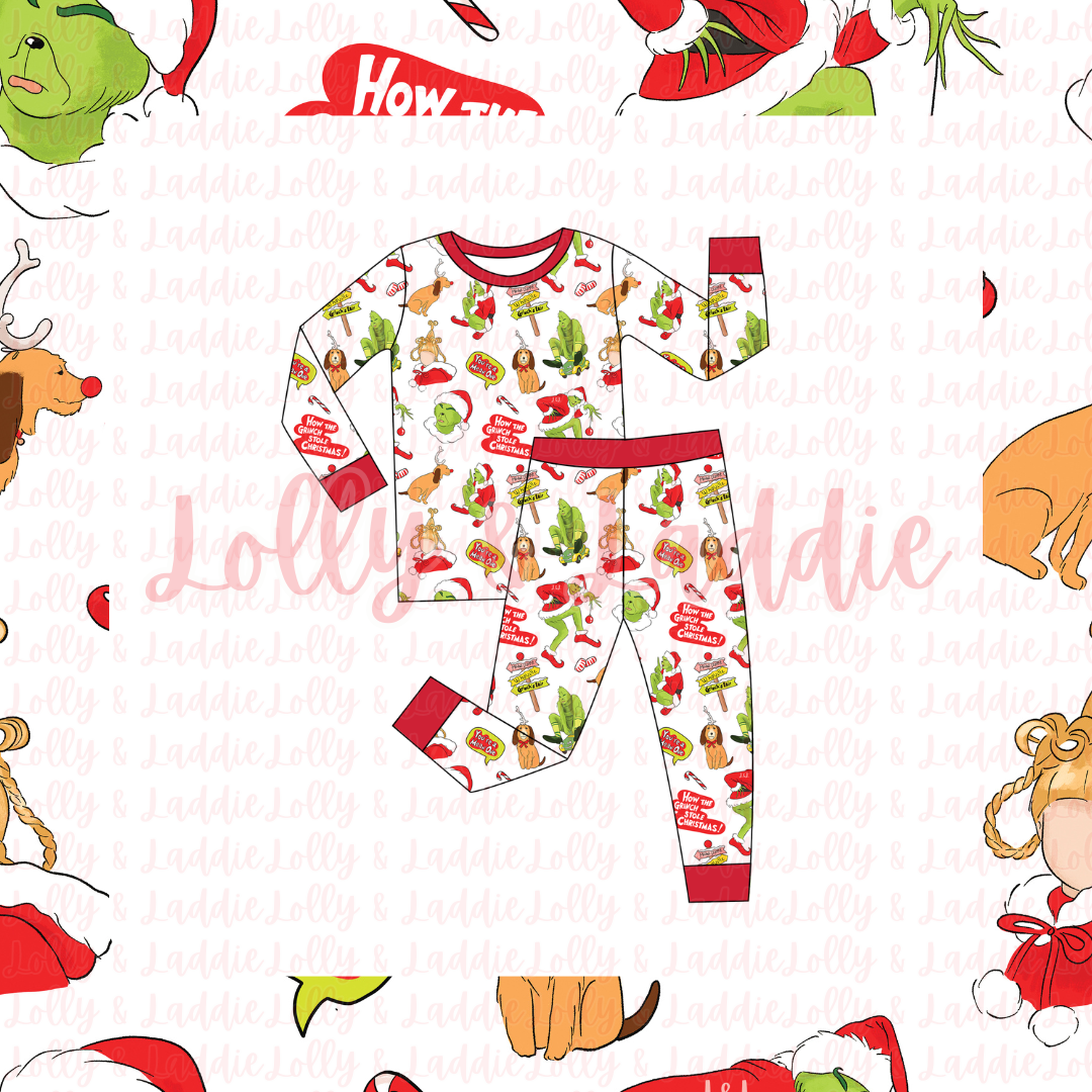 You’re A Mean One - Kid (Pant Set) (PRE-ORDER)