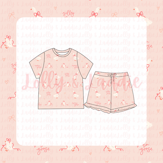 Mama Goose - Women's Shorts Set (READY-TO-SHIP)
