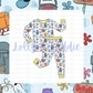 Nautical Nonsense - Kid (Pant Set) (PRE-ORDER)