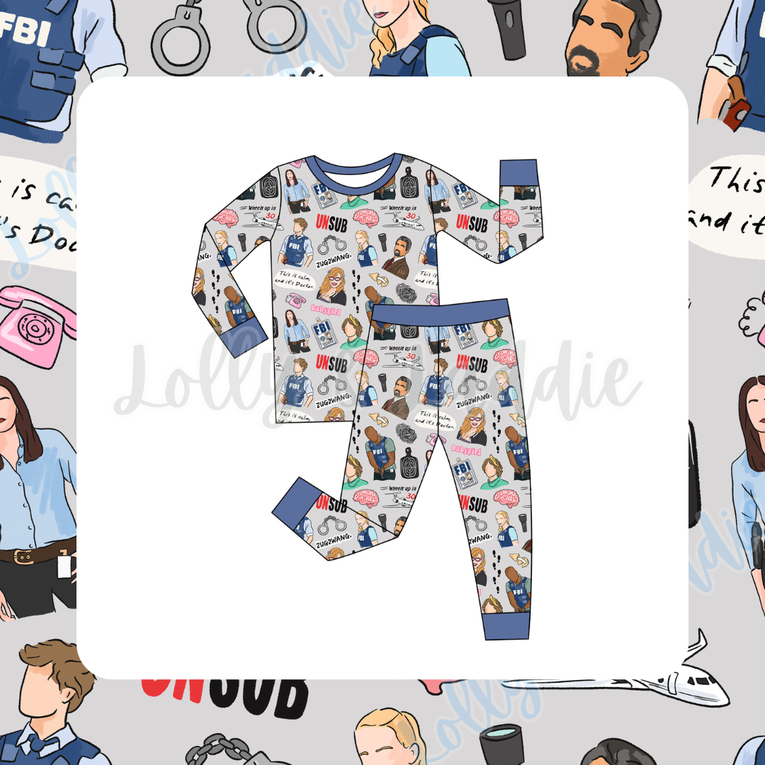 Case Closed - Kid (Pant Set) (READY-TO-SHIP)