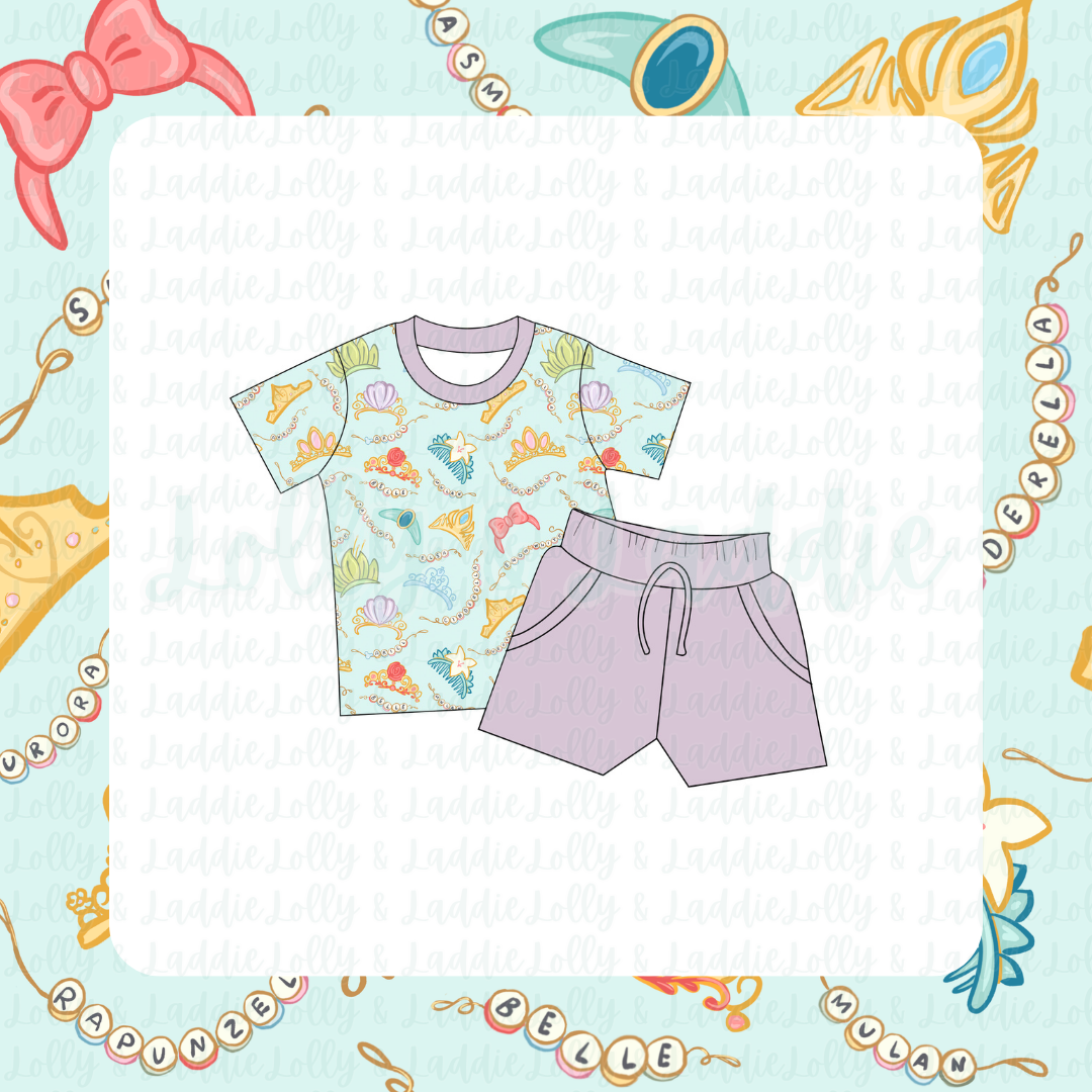 Once Upon A Crown - Kid (Short Sleeve Play Set) (READY-TO-SHIP)
