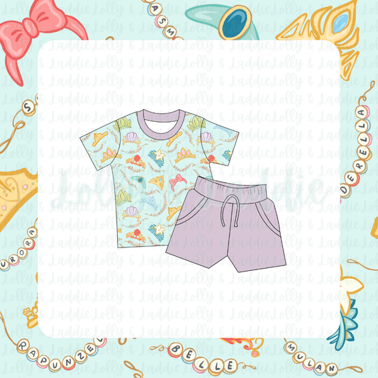 Once Upon A Crown - Kid (Short Sleeve Play Set) (READY-TO-SHIP)