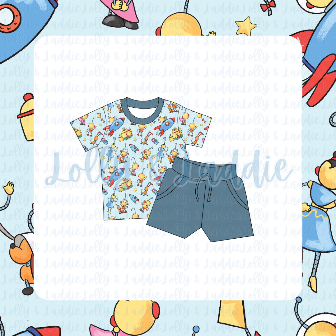 Beep, Boop, & Beyond - Kid (Short Sleeve Play Set) (PRE-ORDER)