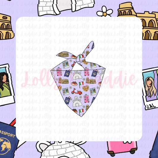 When In Rome - Pet Bandana (READY-TO-SHIP)