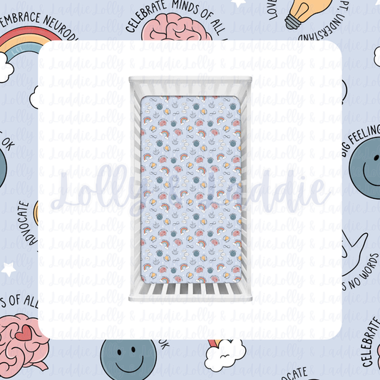 Minds Of All Kinds - Fitted Sheet (READY-TO-SHIP)