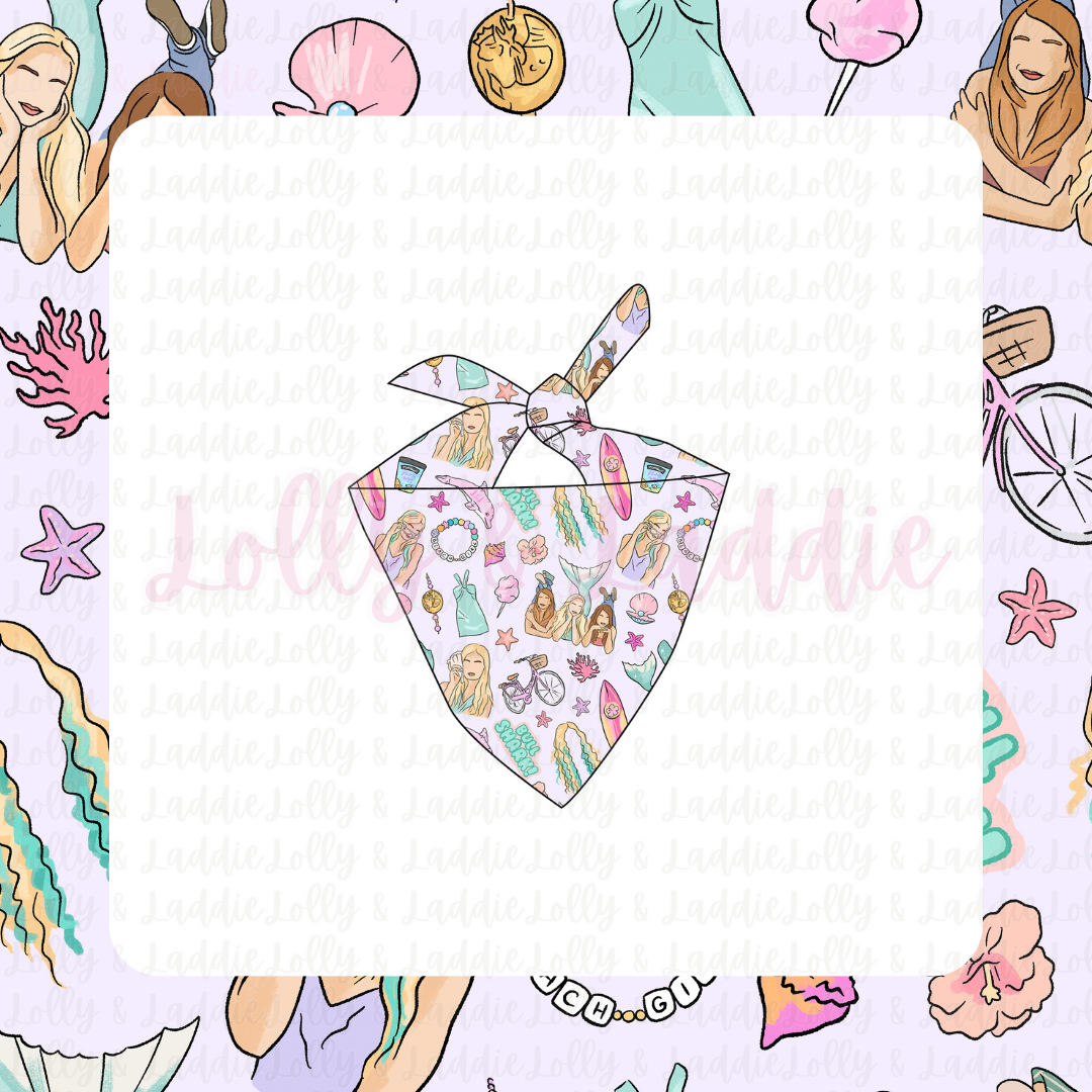 Starfish Secrets - Pet Bandana (READY-TO-SHIP)