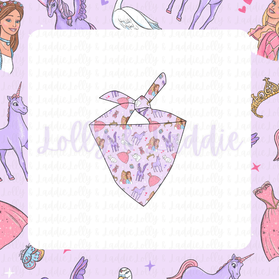 Princess Slumber - Pet Bandana (PRE-ORDER)