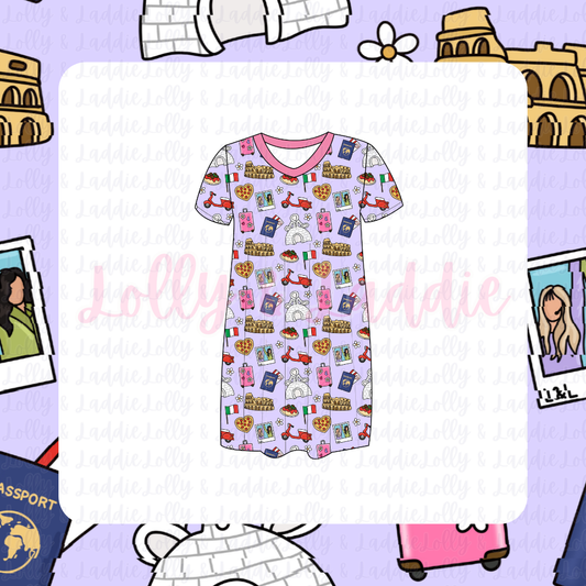 When In Rome - Women’s Sleep Dress (READY-TO-SHIP)