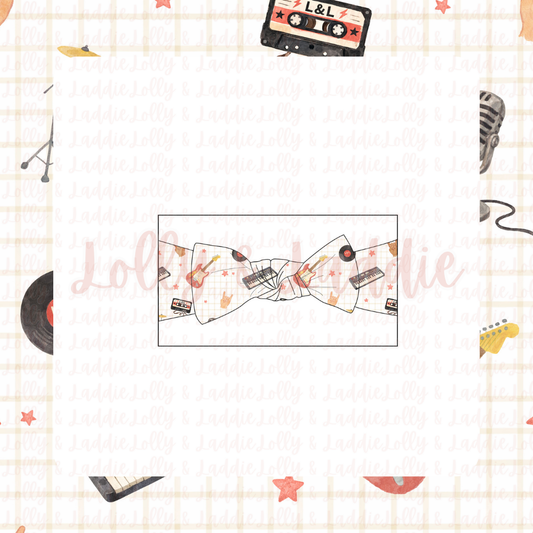 Jam Session - Baby Headband (READY-TO-SHIP)